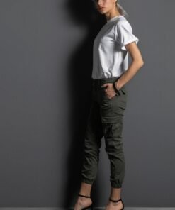 SLIM FIT PANTS CHAKI