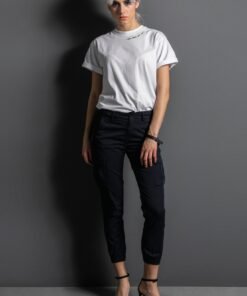 SLIM FIT PANTS BLUE