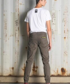 Alternative view of SLIM FIT PANTS CHAKI