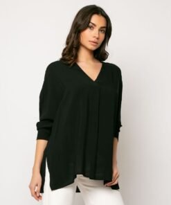 Alternative view of ΠΟΥΚΑΜΙΣΑ ΜΑΥΡΗ ΜΕ V ΛΑΙΜΟ