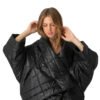 Jacket kimono puffer